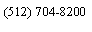 Text Box: (512) 704-8200